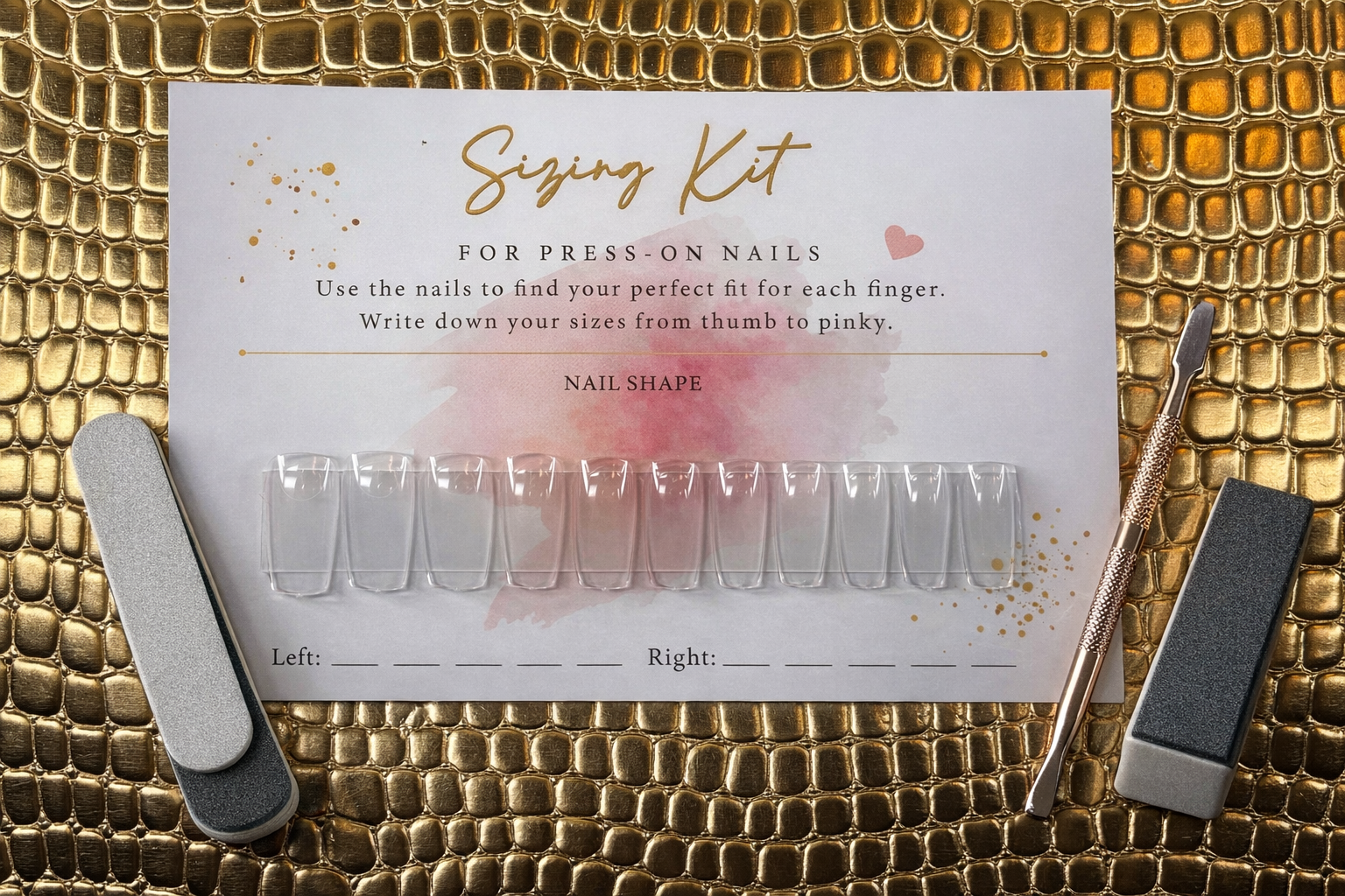 Custom Sizing Kit